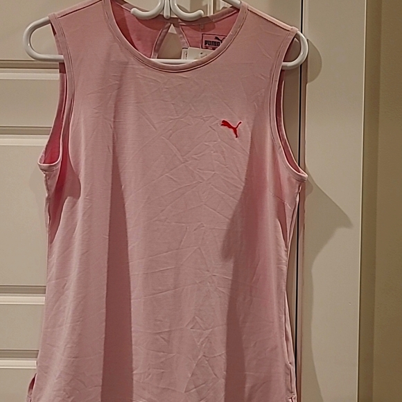Pink Puma tank top. Size large. New - Picture 1 of 7